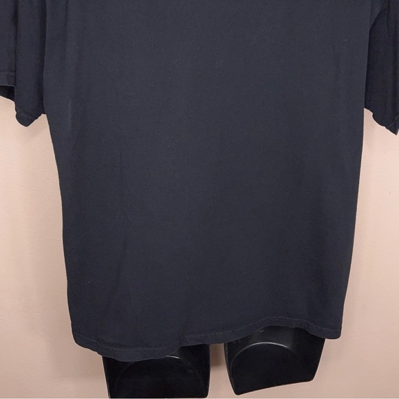 RARE LARGE ARMY OF DARKNESS TEE MENS SHORT SLEEVE BLACK COTTON ORANGE GRAPHIC - Picture 9 of 11